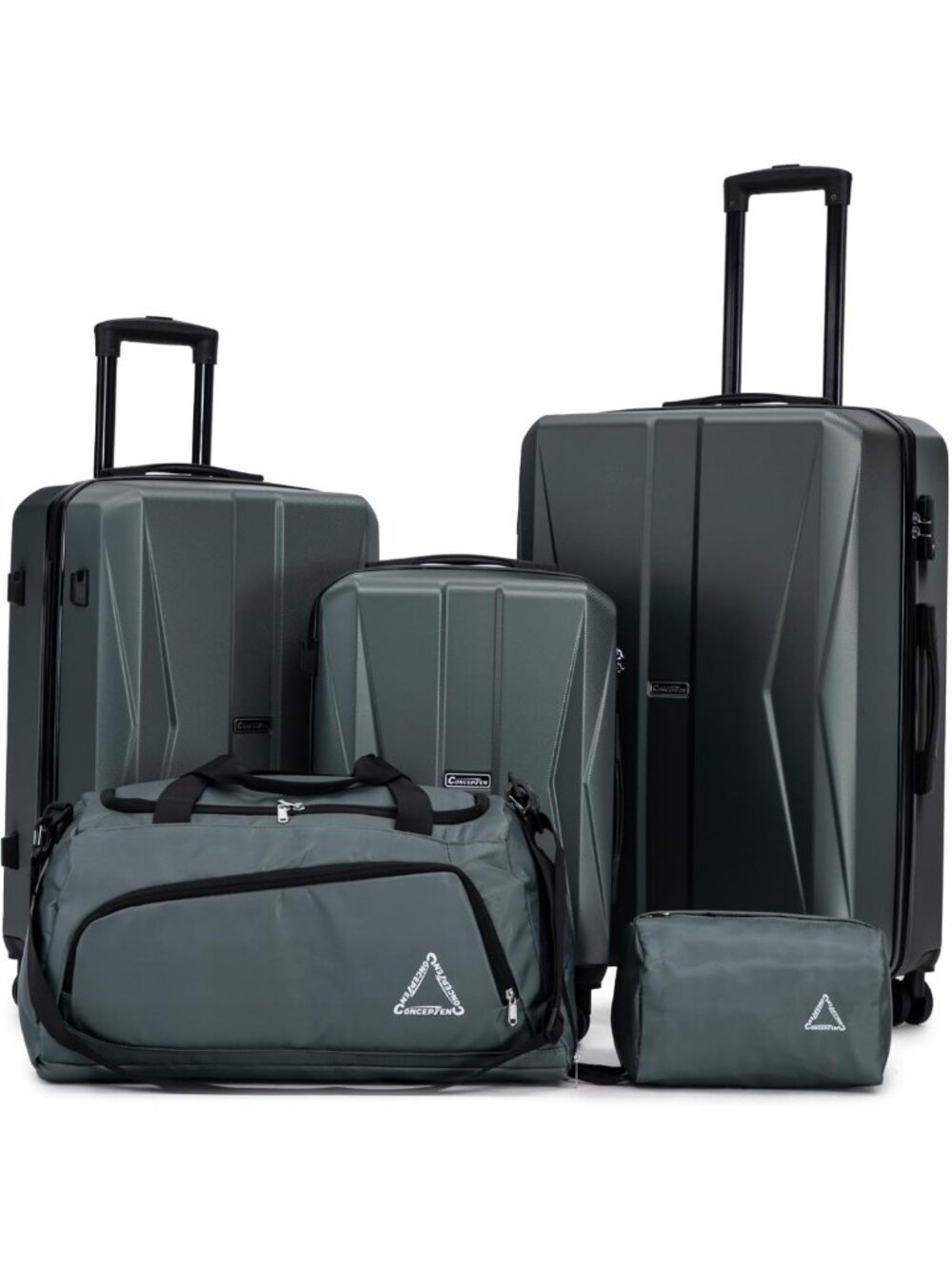 5-Piece Hardshell Luggage Set - 20/24/28 Inch Suitcases with TSA Lock, Durable
